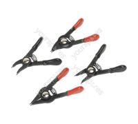 Sealey Premier Mini Circlip Pliers Set 4pc