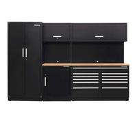Sealey Premier MSS Oak Worktop Storage System Combo 3255mm 690mm 2110mm