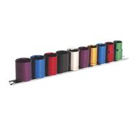 Sealey AK288 Multi-coloured Socket Set 10pc 1/2"sq Drive Metric