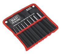 Sealey Premier Parallel Roll Pin Punch Set 9pc Imperial 1/8-1/2" - AK9109