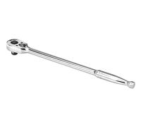 Sealey AK661L Ratchet Wrench Long Pattern 300Mm 3/8inSq Drive Pear-Head Flip Reverse