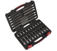 Sealey Socket Bit Set AK89001 – 32pc 3/8" Sq Drive TRX-Star*