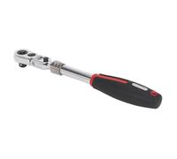 Sealey Ratchet Wrench AK8983 - 3/8" Sq Drive, Flexi-Head, Extendable, Platinum Series