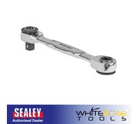 Sealey Premier Platinum Micro Ratchet Bit Driver & Wrench 1/4" Sq 1/4" Hex Drive
