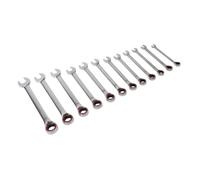Sealey Premier Platinum Reversible Ratchet Combination Spanner Set 12pc