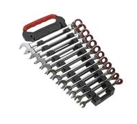 Sealey Premier Platinum Reversible Ratchet Combination Spanner Set 12pc AK63944