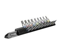 Sealey Premier Platinum Series Hex & TRX-Star* Socket Bit Set 3/8" Sq Drive 18pc - AK6252