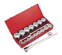 Sealey Premier Premier Socket Set 1"Sq Drive 22pc AK261