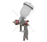Sealey Premier Professional HVLP Gravity Feed Touch-Up Spray Gun 1mm Set-Up