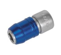 Sealey AK2738 Quick Release Bit Adaptor 10Mm 3/8inSq Drive