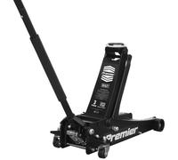 Sealey 3 Tonne Low Profile Trolley Jack, Car Jack, with Rocket Lift - Black- 3040AB