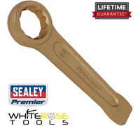 Sealey Premier Slogging Spanner Ring End 30mm - Non-Sparking