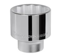 Sealey Walldrive Socket S34/55 - 55 mm, 3/4" Sq Drive, Bi-hexagon