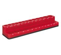 Sealey AK27085 Socket Holder Magnetic 1/4inSq Drive Capacity 26 Sockets