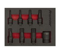 Premier Spline Impact Socket Bit Set 3/8"Sq Drive 8pc AK5622