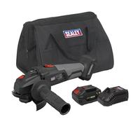 Sealey CP20VAGXKIT1 Brushless Angle Grinder Kit Ø115mm 20V 4Ah