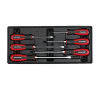 Sealey Premier Tool Tray with Hammer-Thru Screwdriver Set 6pc