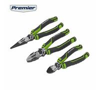 Sealey Premier Tools AK8376HV 3-Piece High Leverage Pliers Set Hi-Vis Green