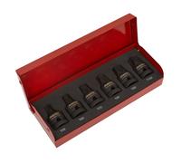 Sealey Premier TRX-Star Impact Socket Bit Set 1/2"Sq Drive 6pc AK5607