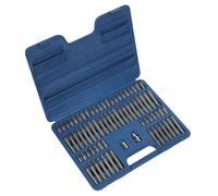 Sealey AK21974 Trx-Star/Security Trx-Star/Hex/Ribe/Spline Bit Set 74Pc 3/8in & 1/2inSq Drive