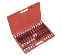 Sealey Socket Bit Set AK2194 TRX-Star 32pc 1/2" Sq Drive