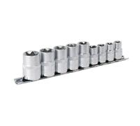 Sealey AK617 Trx-Star* Socket Set 9Pc 3/8in & 1/2inSq Drive E10-E14 & E16-E24