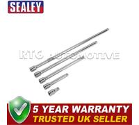 Sealey Premier Wobble Extension Bar Set 1/2"Sq Drive 5pc AK768