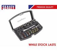 SEALEY PREMIUM QUALITY1/4-INCH SQ DRIVE SOCKET AND BIT SET 31-PIECE S01036