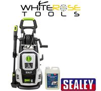 Sealey Pressure Washer with Snow Foam 170bar 450L/hr Jet Wash Patio Car Cleaner