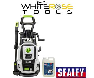 Sealey Pressure Washer with Snow Foam 170bar 450L/hr Jet Wash Patio Car Cleaner