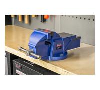 Sealey Professional Heavy Duty Fixed Base Vice 125mm CV125XT