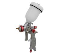 Sealey HVLP04 HVLP Gravity Feed Touch-Up Spray Gun 1mm Set-Up, Silver