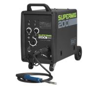 Sealey Professional MIG Welder 200Amp 230V With Binzel Euro Torch SUPERMIG200