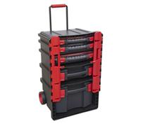 Sealey Professional Mobile Toolbox with 5 Removable Storage Cases AP860