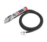 Sealey Sa37/94 Professional Tyre Inflator With 2.75Mtr Hose & Clip-On Connector