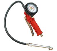 Sealey Tyre Inflator with Twin Push-On Connector