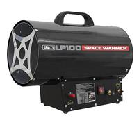 Sealey Propane Space Heater 61,000-102,000Btu/hr(18-30kW) Space Warmer - LP100