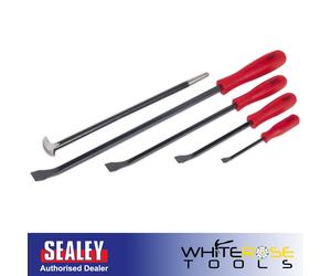 Sealey Pry Bar Heel Wrecking Tool Cranked Chisel Pointed Tip Breaker Heavy Duty