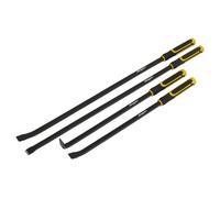 Sealey Pry Bar Set 4Pc Heavy-Duty With Hammer Cap S01193