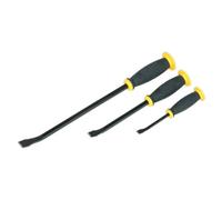 Sealey Prybar Set With Hammer Cap & Soft Grip Handle 3 Pieces Yellow/black S0558