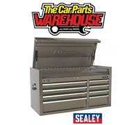 Topchest 8 Drawer 1055mm Extra-Wide Stainless Steel Heavy-Duty