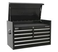 Sealey PTB91508 Premier™ Heavy-Duty Topchest 915mm 8 Drawer - Black