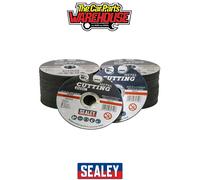 Sealey PTC-115CET100 115 x 1.2mm Cutting Disc 22mm Bore - Pack of 100