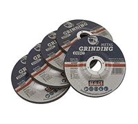 Sealey Grinding Disc 115 x 6MM 22MM Bore - Pack of 5