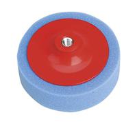 Sealey Compounding Head PTC/CH/M14-B - Blue Medium Foam 150mm M14 Thread