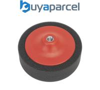 Sealey PTC/CH/M14-P 150 x 50mm Buffing & Polishing Foam Head M14 x 2mm - Black/S