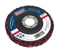 Sealey Ptc/cw115R Polycarbide Abrasive Strip Disc 115 X 13 X 22mm - Red