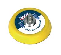 Sealey M6 x 1mm Spindle Hook and Loop Backing Pad 50mm