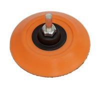 Sealey PTC75HLM 75mm Hook-and-Loop Backing Pad on 6mm Shaft