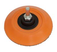 Sealey PTC75HLM Hook-and-Loop Backing Pad Ø75mm 6mm Shaft